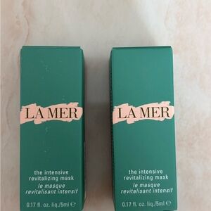 Authentic La Mer the intensive Revitalizing Mask 0.17oz/5ml*2